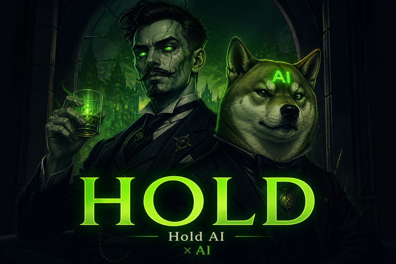 Hold AI — $HOLD master art
